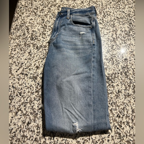 American Eagle Mom Jeans Size 0 - Picture 3 of 4
